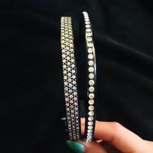 2 beautiful studded headbands!